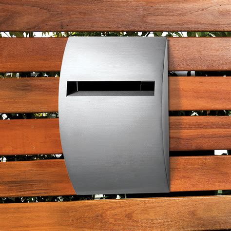 Stainless steel letterbox 